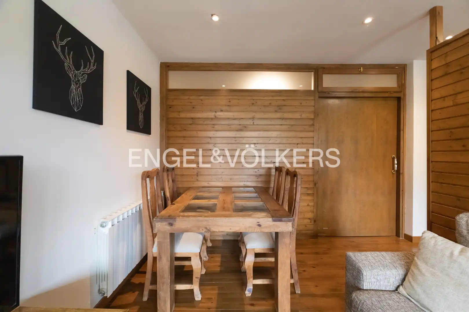 Comedor de Apartamento en venta en Llívia con Calefacción, Parquet y Terraza