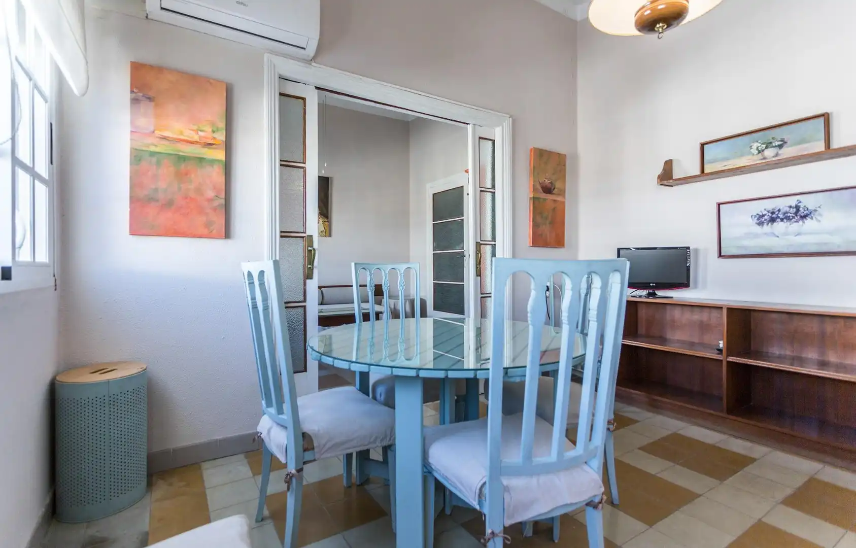 Esszimmer von Wohnung zum Verkauf in El Puerto de Santa María mit Klimaanlage