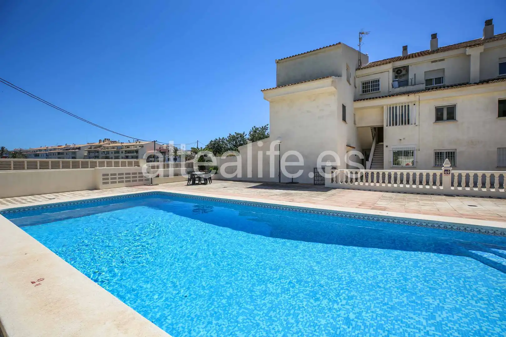 Piscina de Apartamento de alquiler en Altea con Aire acondicionado, Terraza y Trastero