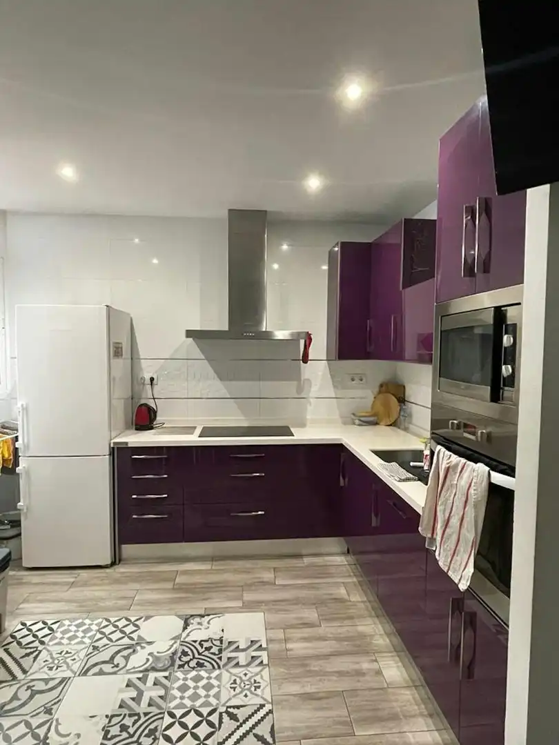 Kitchen of Flat for share in Sevilla  with Air Conditioner, Furnished and Washing machine