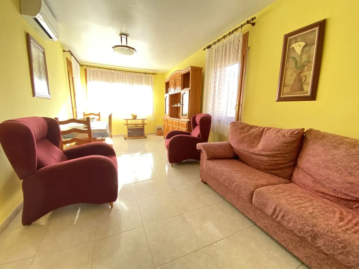 Sala de estar de Piso en venta en Cambrils con Aire acondicionado, Calefacción y Terraza