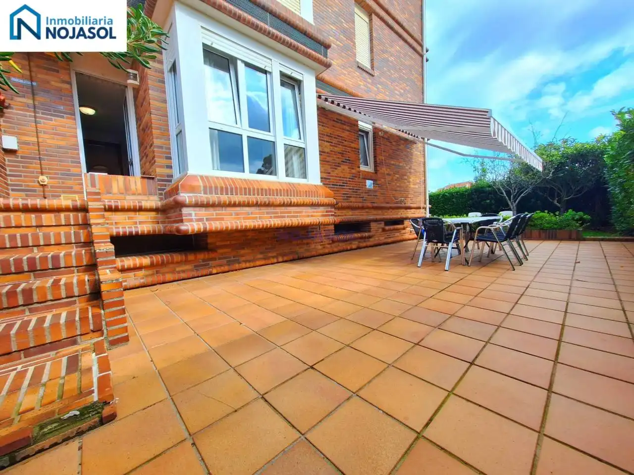 Terrasse von Wohnung zur Miete in Noja mit Heizung, Privatgarten und Terrasse