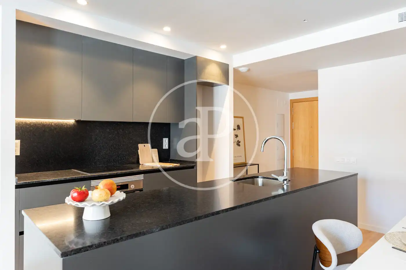 Kitchen of Flat for sale in Sant Cugat del Vallès  with Air Conditioner, Heating and Terrace
