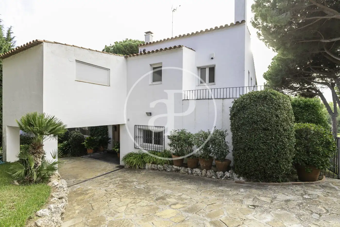 Vista exterior de Casa o xalet en venda en Sant Andreu de Llavaneres amb Aire condicionat, Calefacció i Jardí privat
