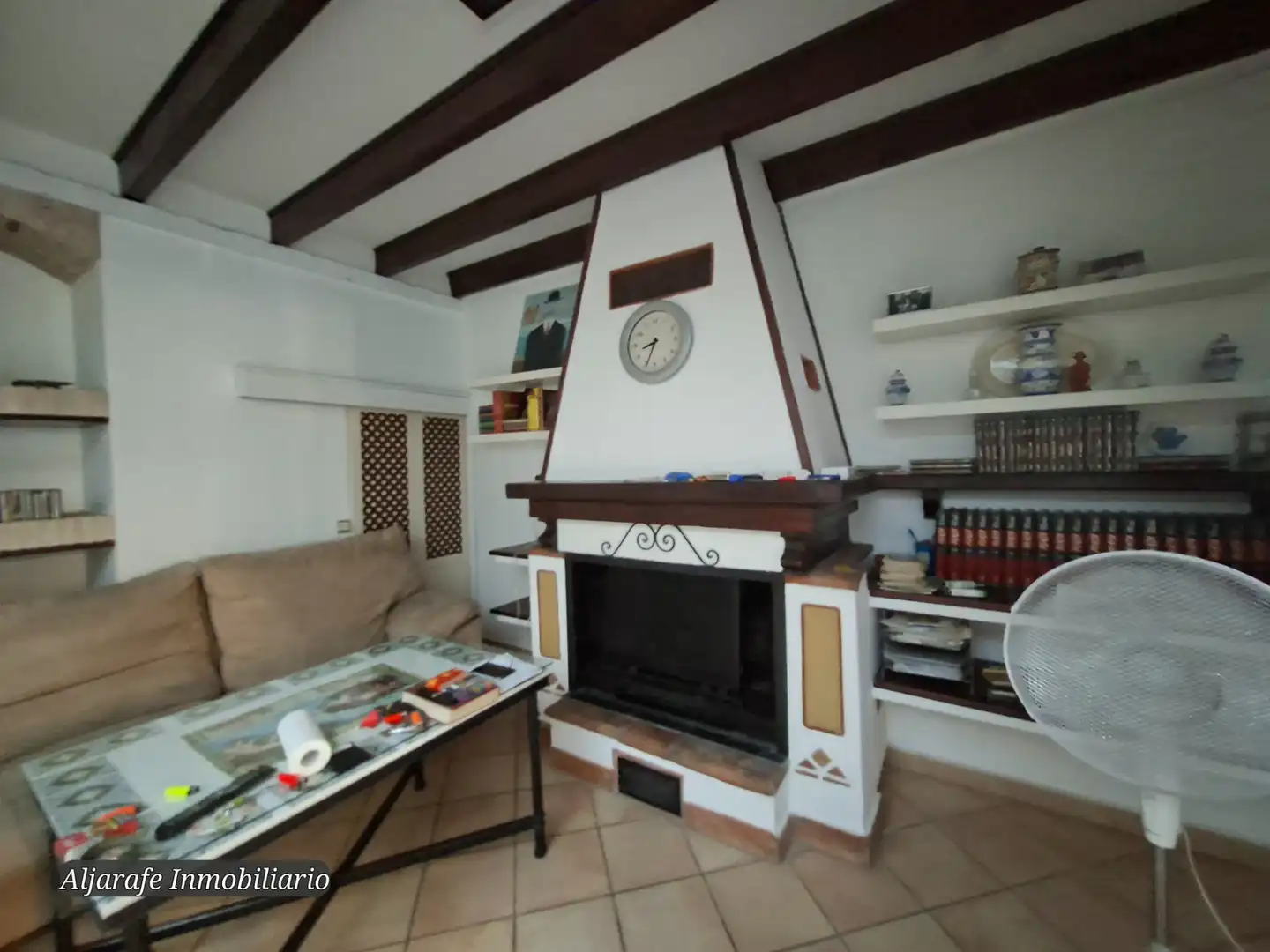 Sala de estar de Casa o chalet en venta en Umbrete con Aire acondicionado, Calefacción y Terraza
