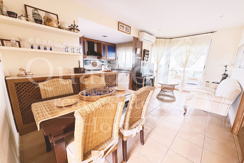 Kitchen of Flat for sale in Oliva  with Heating, Terrace and Storage room