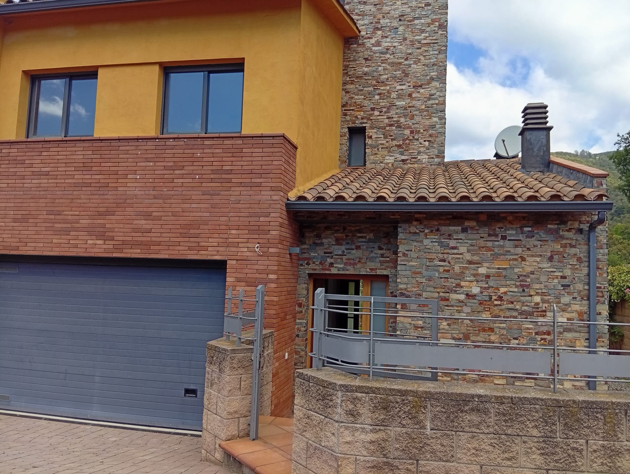 Exterior view of House or chalet to rent in Campins  with Heating and Swimming Pool