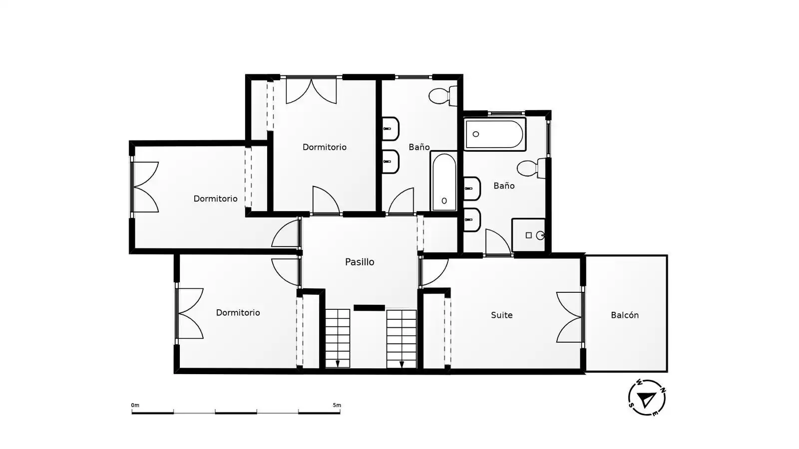 Einfamilien-Reihenhaus zum Verkauf in Estepona mit Privatgarten, Terrasse und Balkon