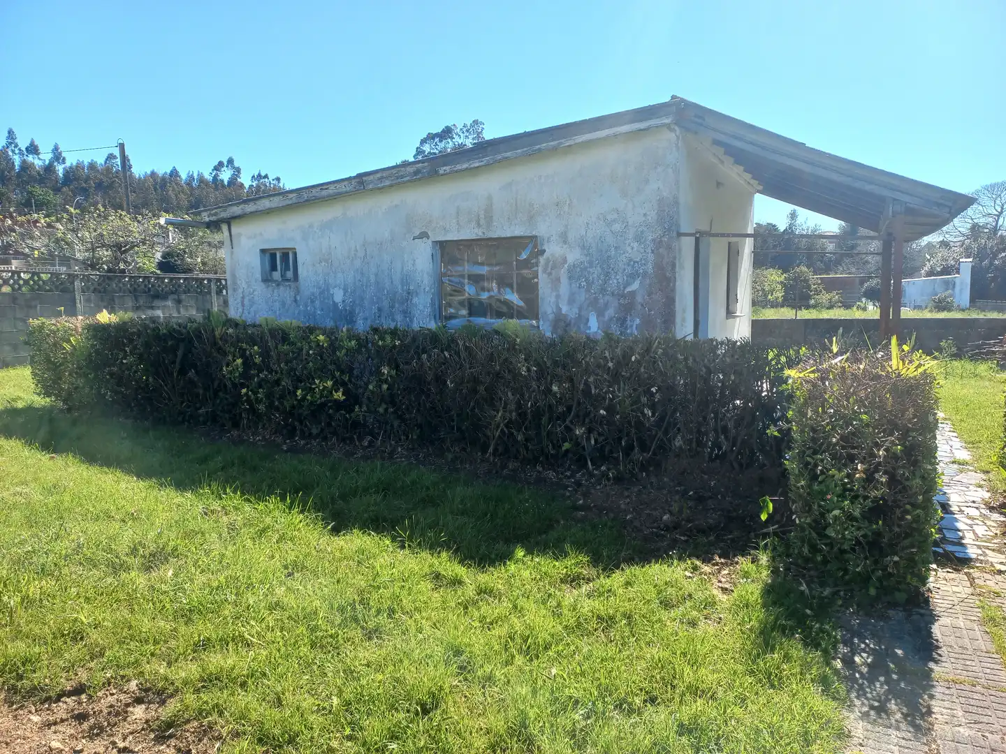 Vista exterior de Casa o chalet en venta en Bergondo con Jardín privado