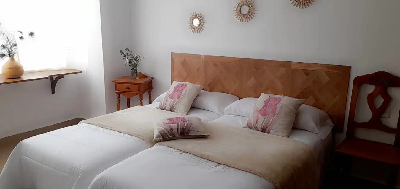 Habitación de Casa adosada de alquiler en Sanlúcar de Barrameda con Aire acondicionado, Calefacción y Terraza
