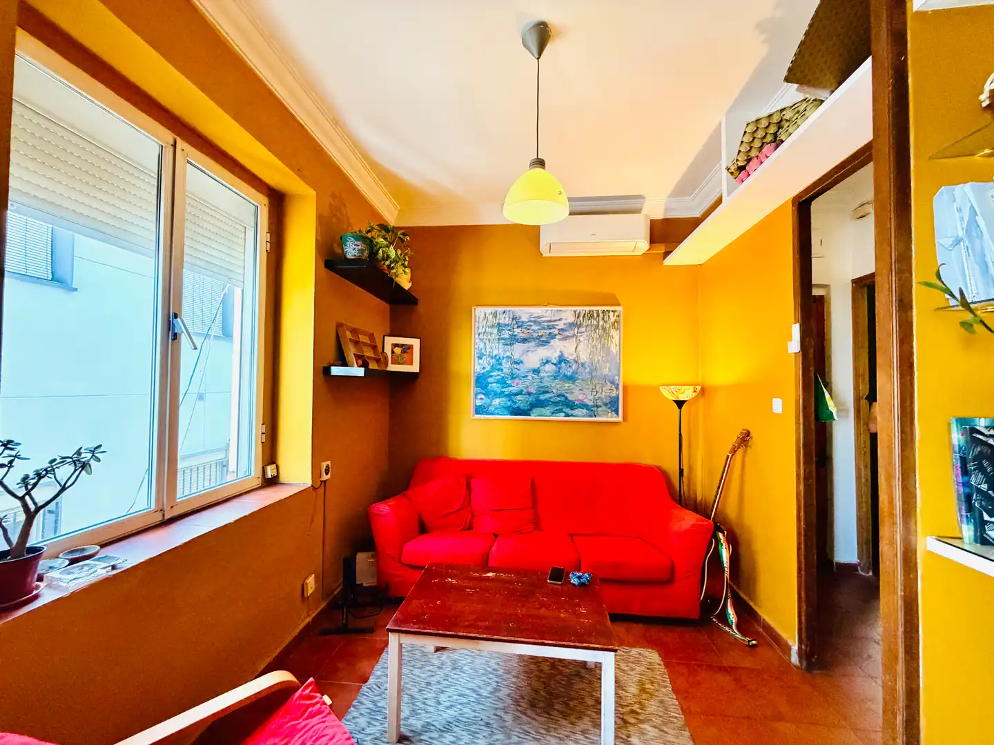 Sala de estar de Dúplex en venta en Sevilla con Aire acondicionado, Terraza y Balcón