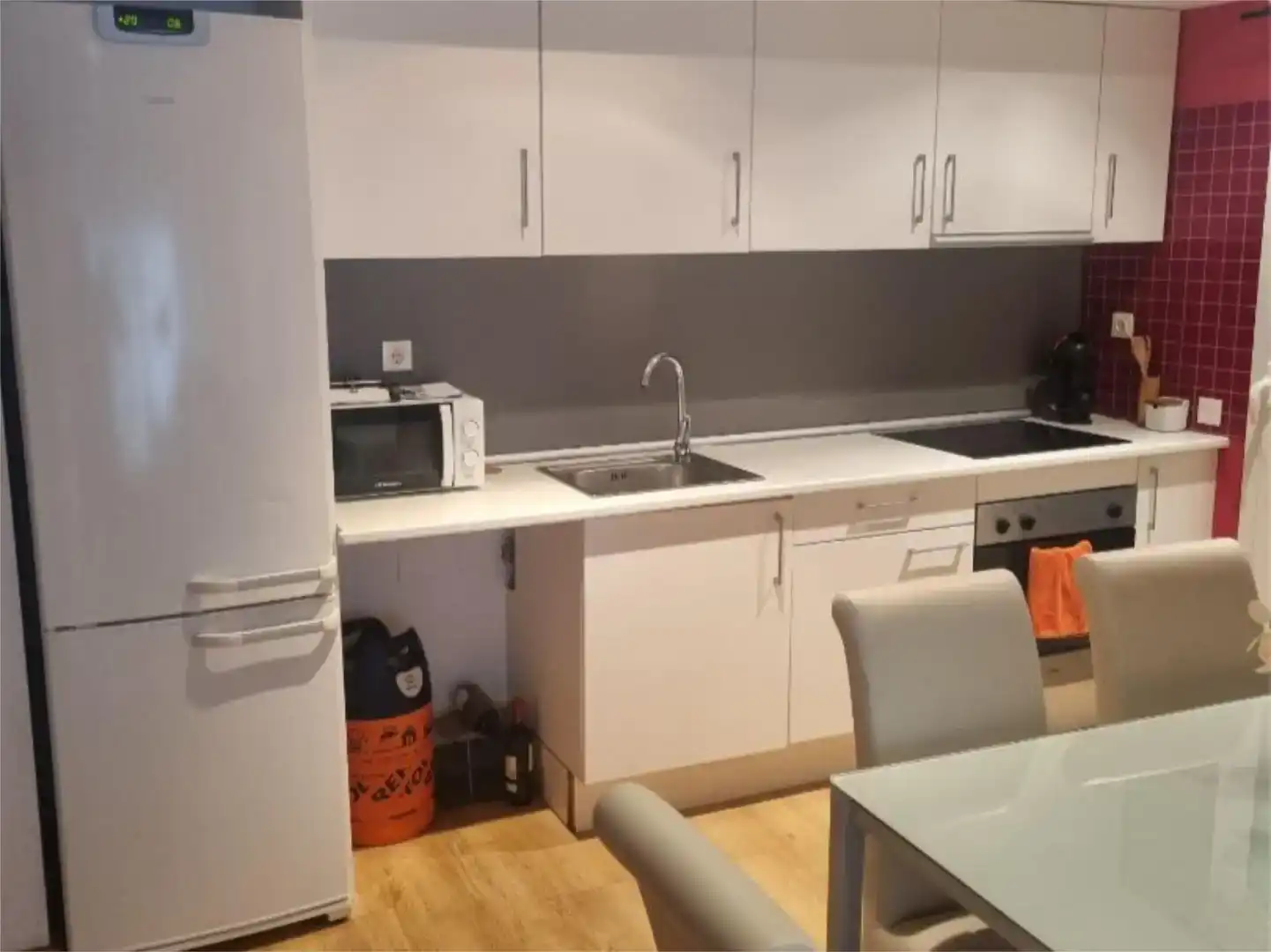 Cocina de Planta baja en venta en Roda de Berà con Aire acondicionado, Jardín privado y Parquet