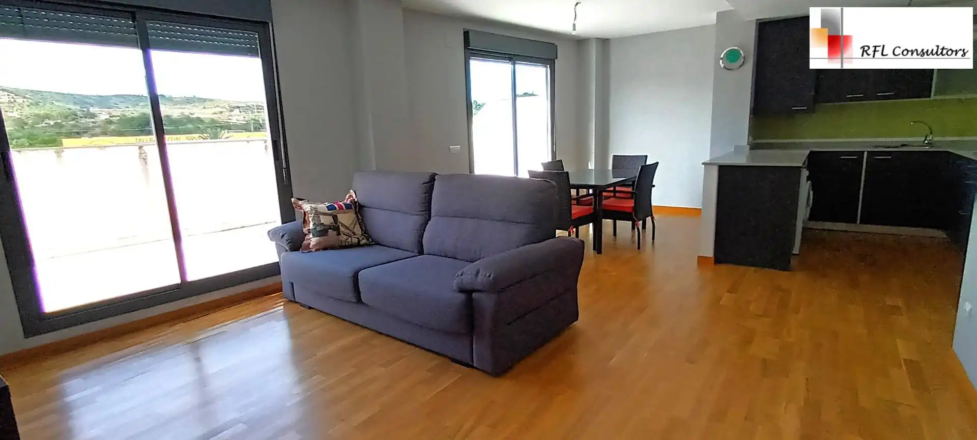Sala de estar de Ático en venta en Torreblanca con Aire acondicionado, Terraza y Trastero