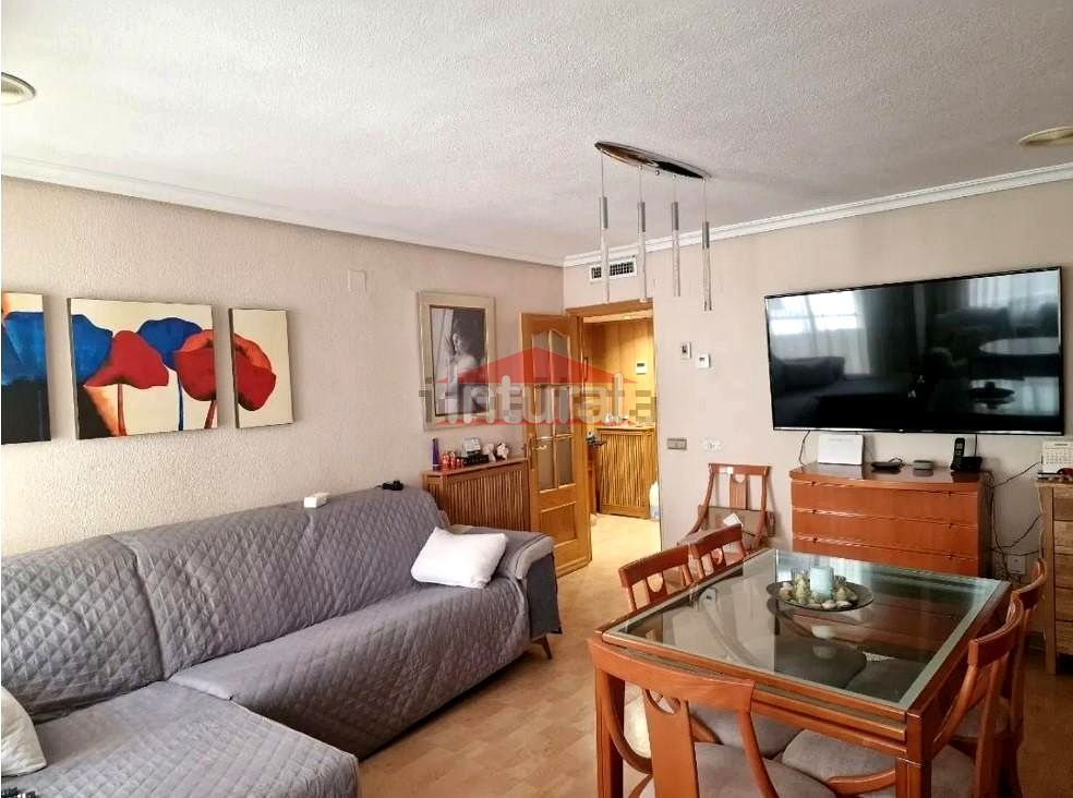 Living room of Flat for sale in  Albacete Capital  with Air Conditioner, Heating and Terrace