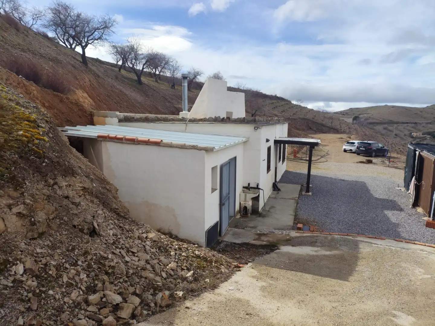 Vista exterior de Finca rústica en venta en Cástaras