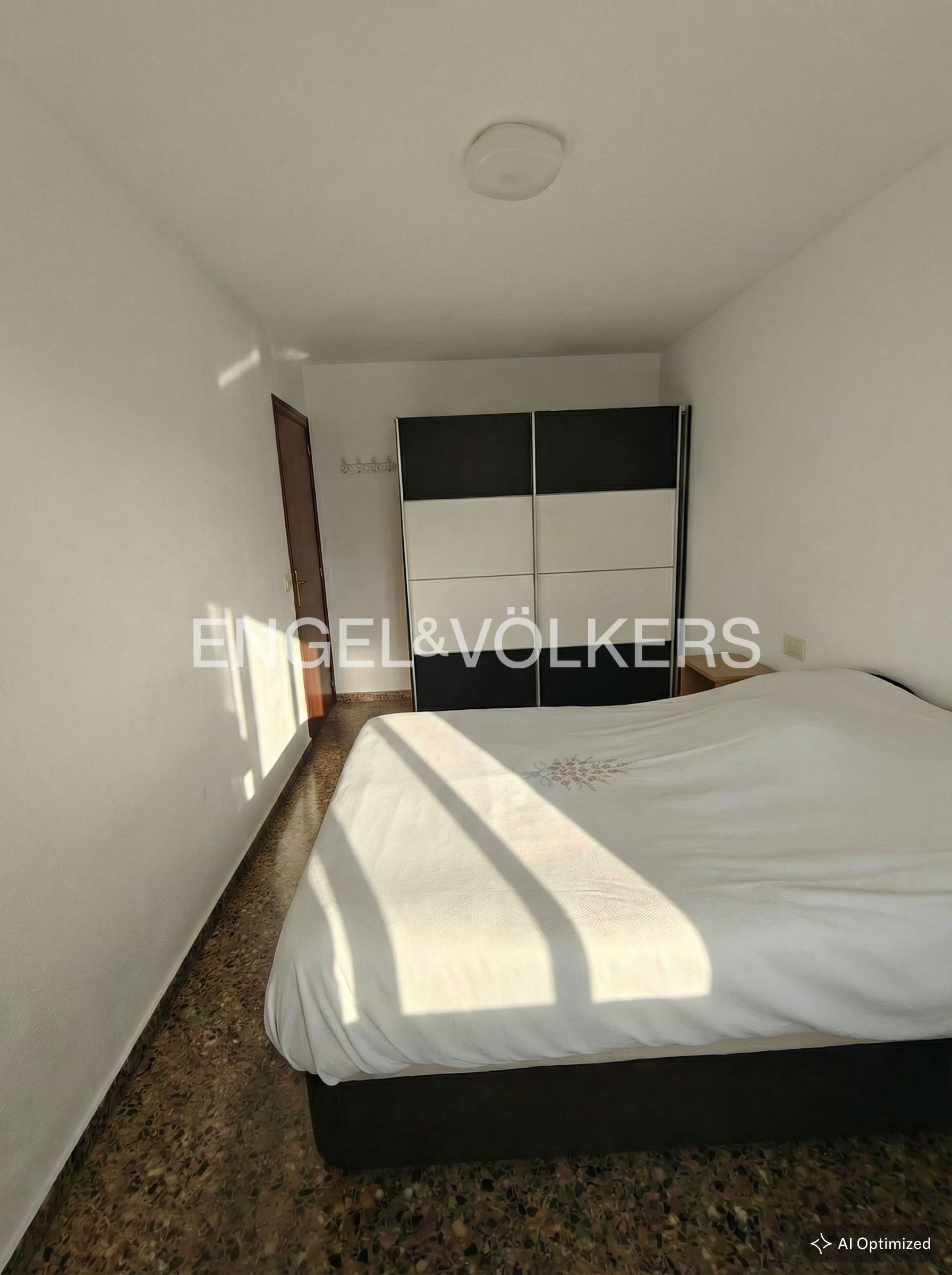 Bedroom of Flat to rent in  Valencia Capital  with Air Conditioner, Heating and Terrace