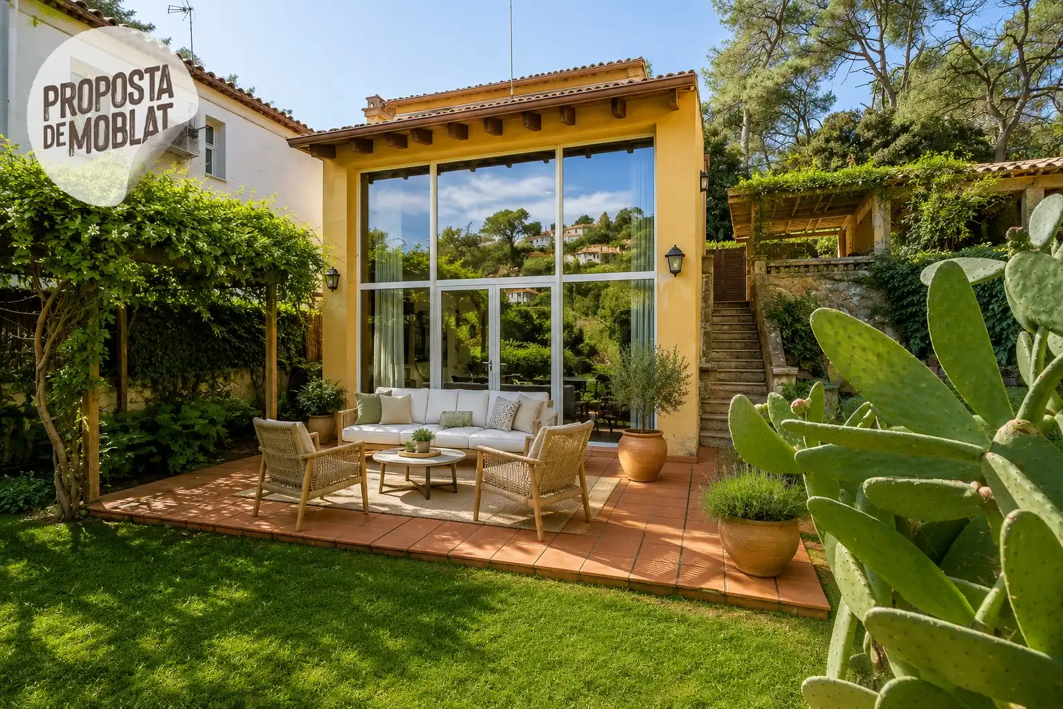 Terrace of Houses for sale in Sant Cugat del Vallès  with Air Conditioner, Heating and Terrace
