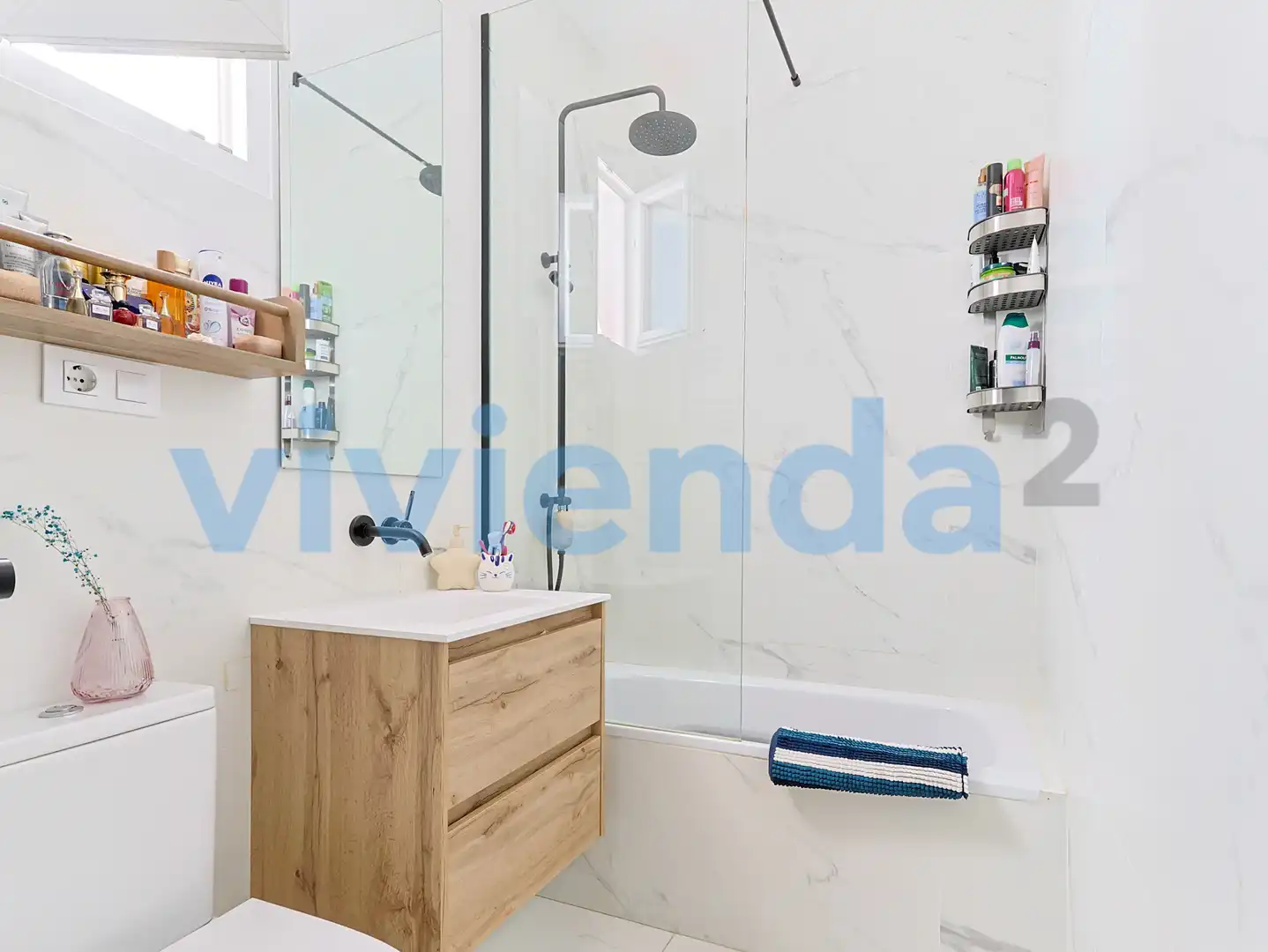 Baño de Ático en venta en Madrid con Aire acondicionado, Calefacción y Terraza
