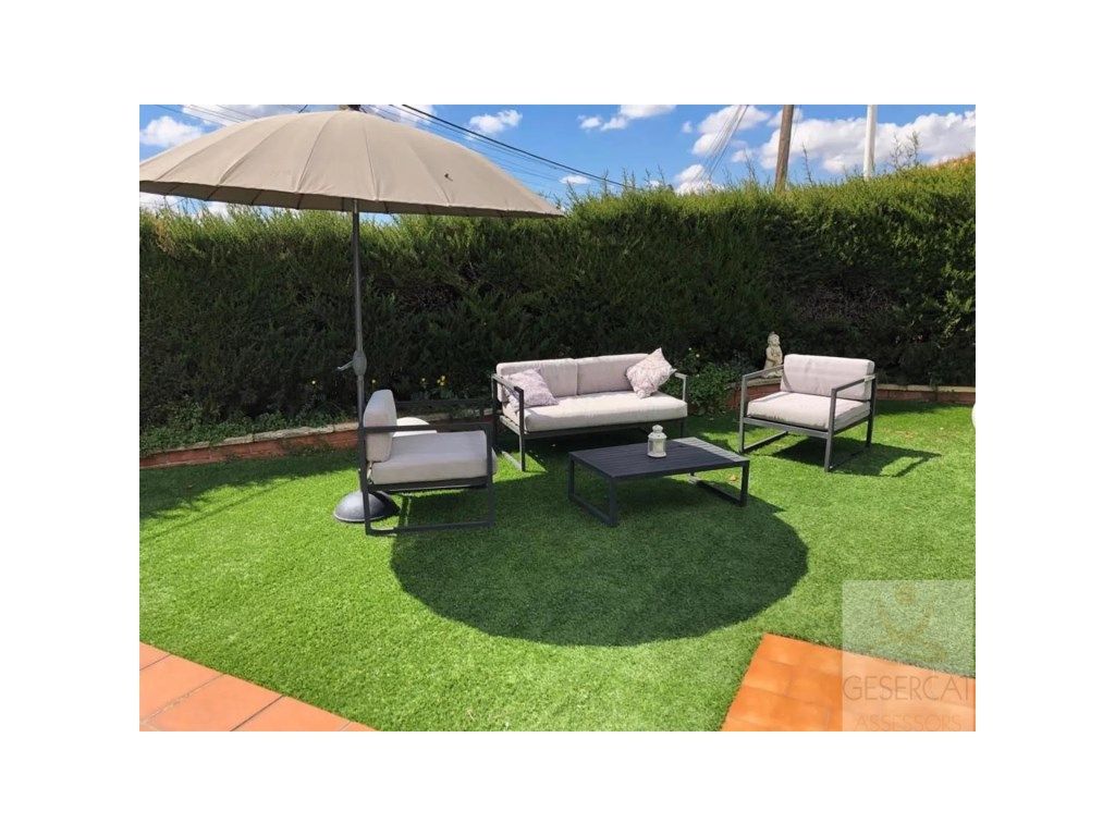 Terrace of Single-family semi-detached for sale in Rubí  with Private garden, Terrace and Swimming Pool