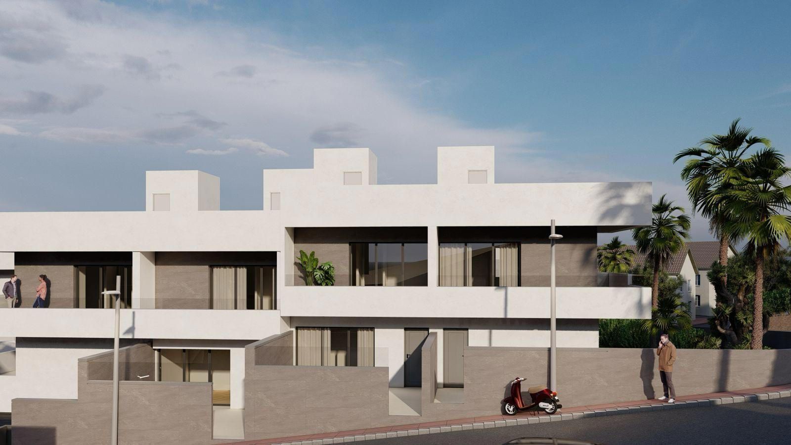 Vista exterior de Àtic en venda en Mojácar amb Terrassa, Traster i Piscina