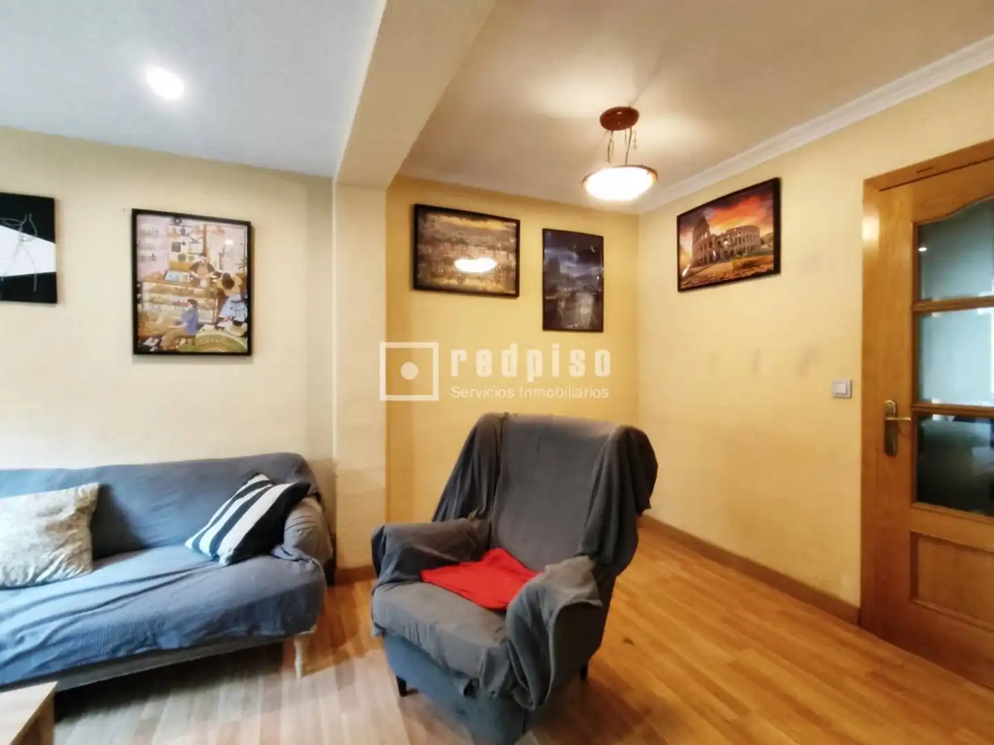 Wohnzimmer von Wohnung zum Verkauf in Móstoles mit Klimaanlage und Heizung