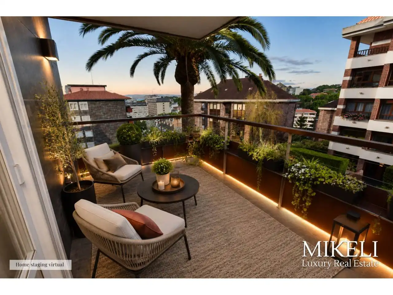 Terrasse von Wohnung zum Verkauf in Santander mit Heizung, Terrasse und Abstellraum