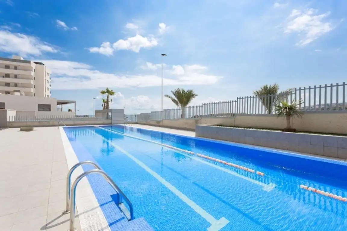 Swimming pool of Apartments for sale in Elche / Elx  with Air Conditioner, Heating and Private garden