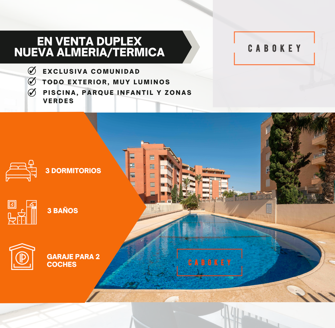 Duplex for sale in Avenida Maestro Gaspar Vivas, 42, Nueva Almería - Cortijo Grande - Vega de Acá