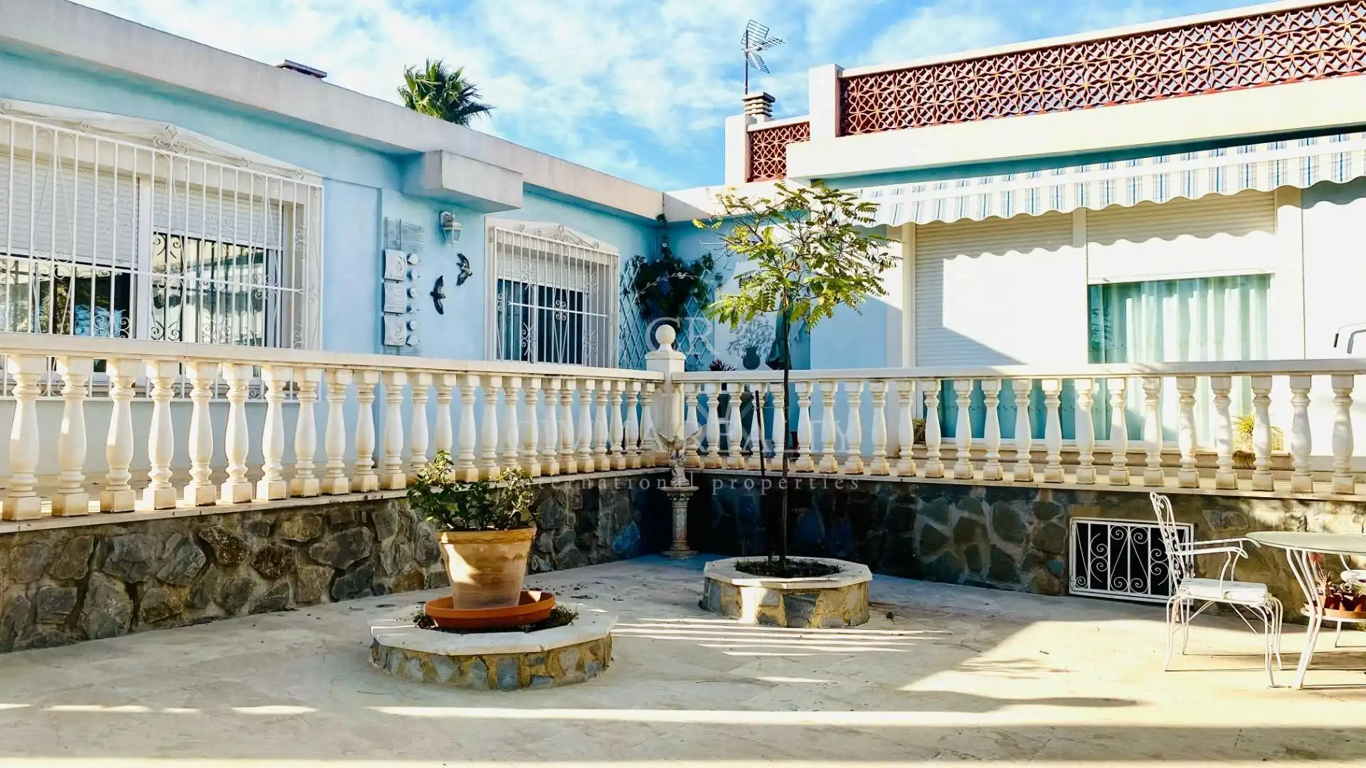 Terrace of Houses for sale in L'Alfàs del Pi  with Air Conditioner, Heating and Private garden