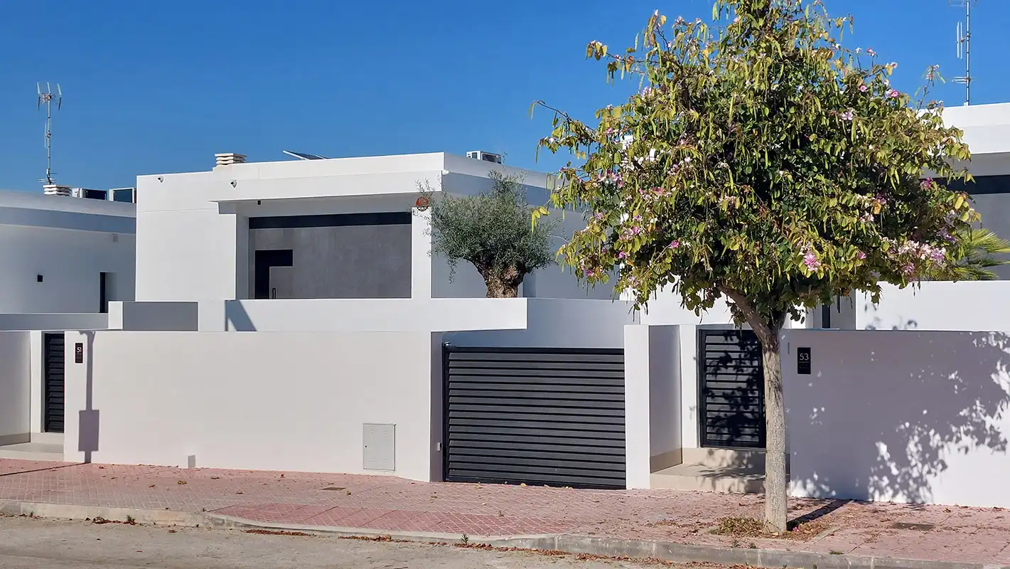 Vista exterior de Casa o chalet en venta en Rojales con Aire acondicionado, Calefacción y Jardín privado