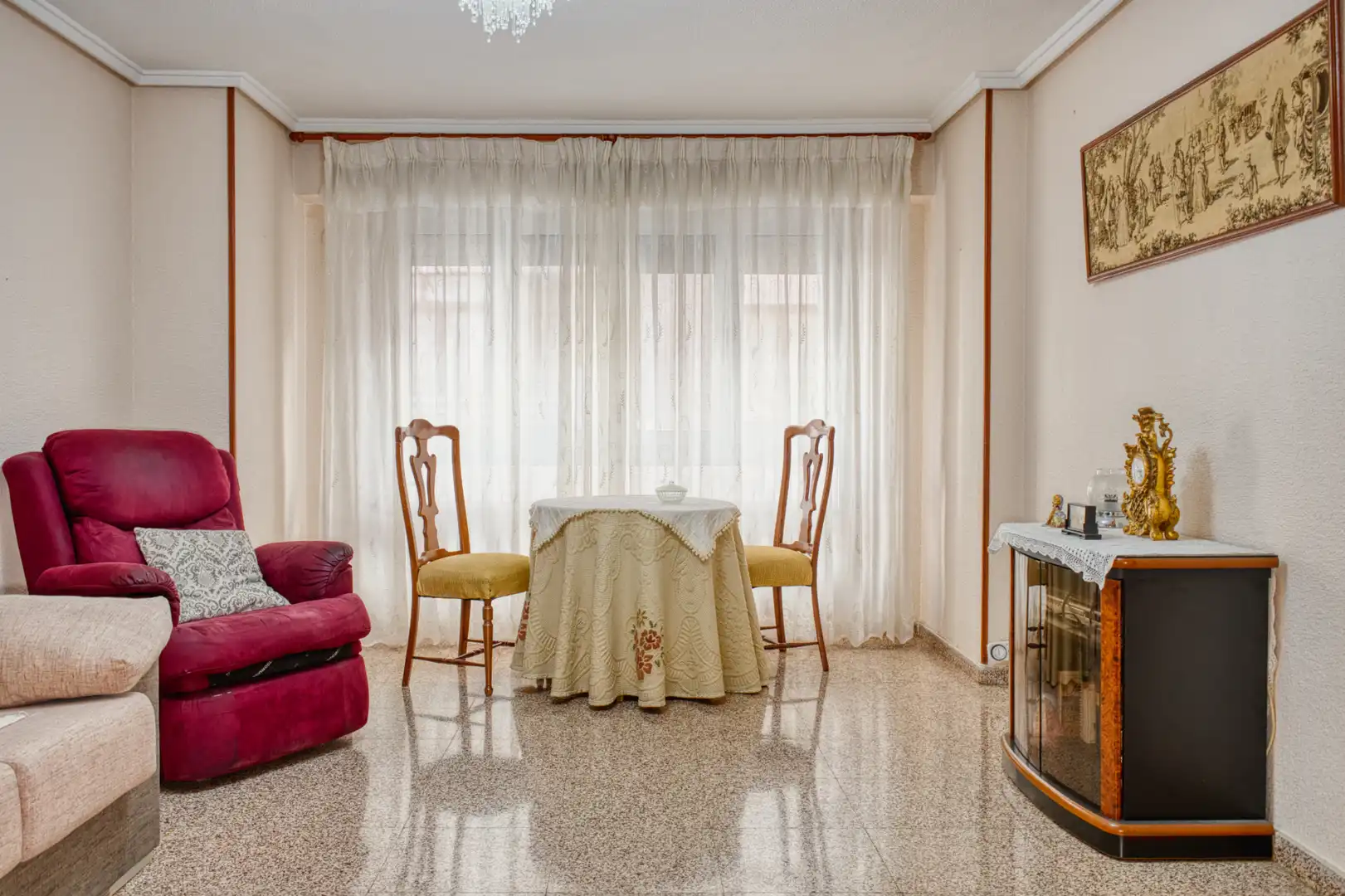 Comedor de Piso en venta en Jijona / Xixona con Terraza, Amueblado y Horno