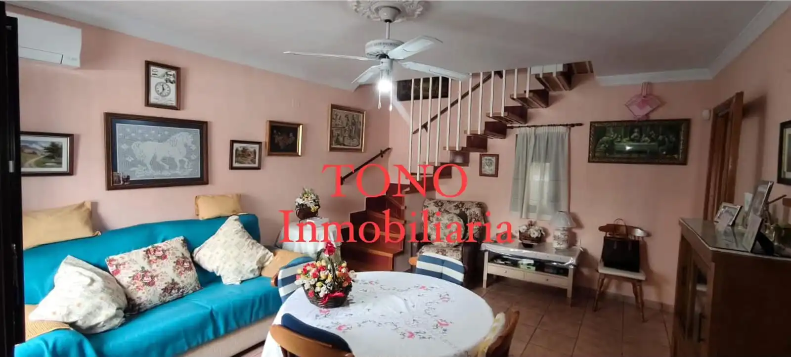 Sala de estar de Casa o chalet en venta en Écija con Terraza, Amueblado y Balcón