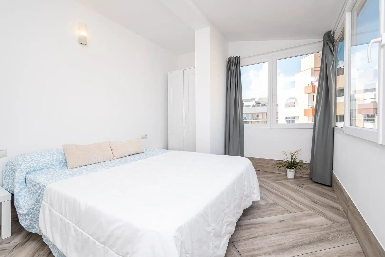 Bedroom of Attic for rent in Calvià  with Air Conditioner, Terrace and Balcony