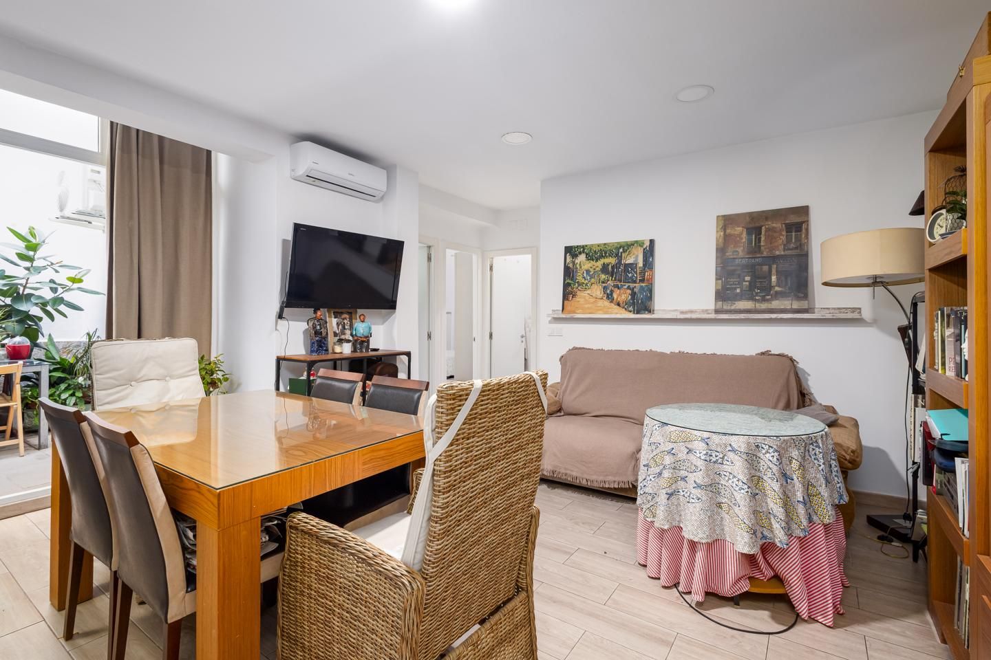 Sala d'estar de Pis en venda en Málaga Capital amb Aire condicionat