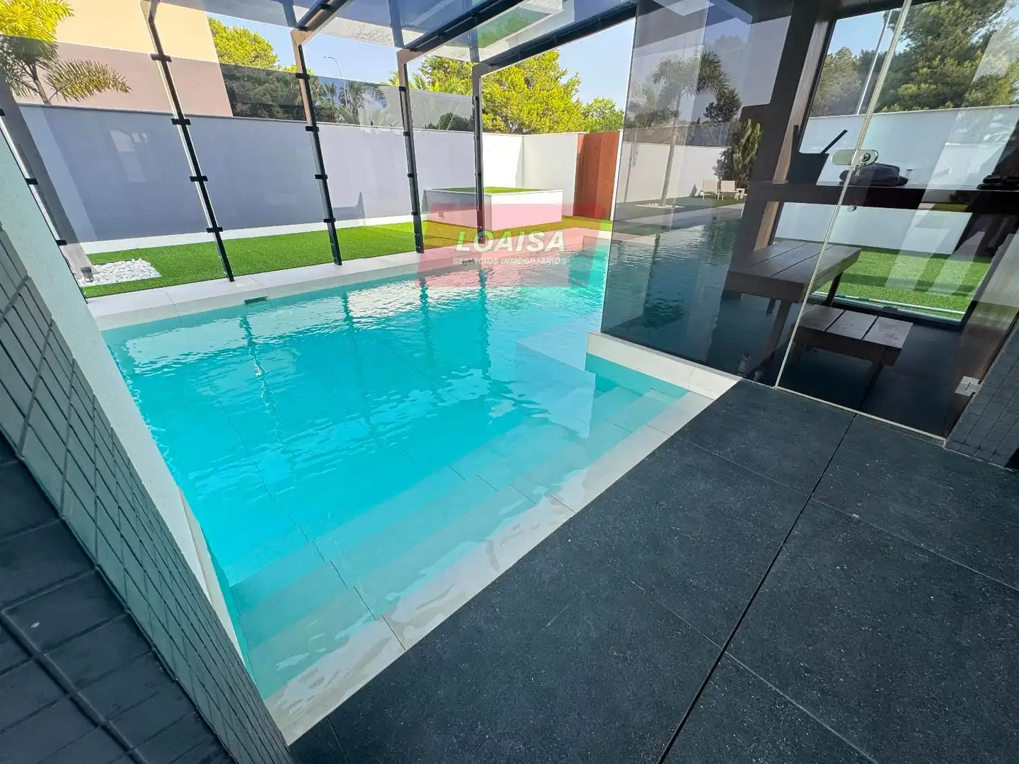 Swimming pool of Houses for sale in Vera  with Air Conditioner, Heating and Terrace