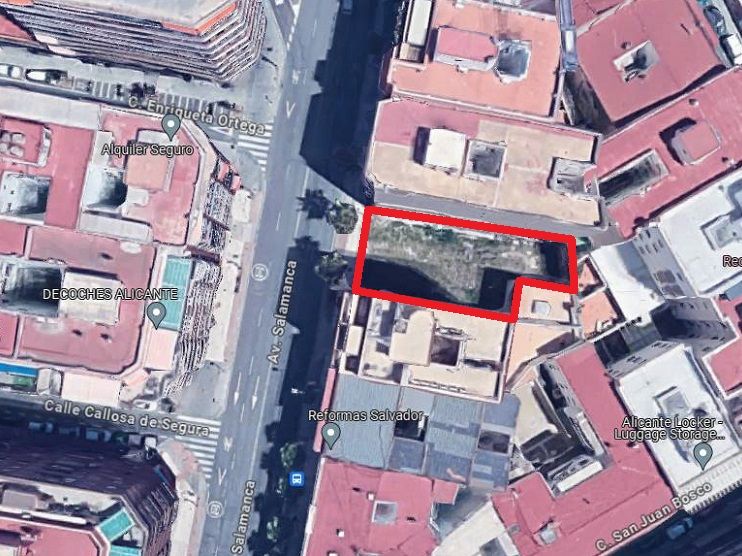 Vista exterior de Residencial en venda en Alicante / Alacant