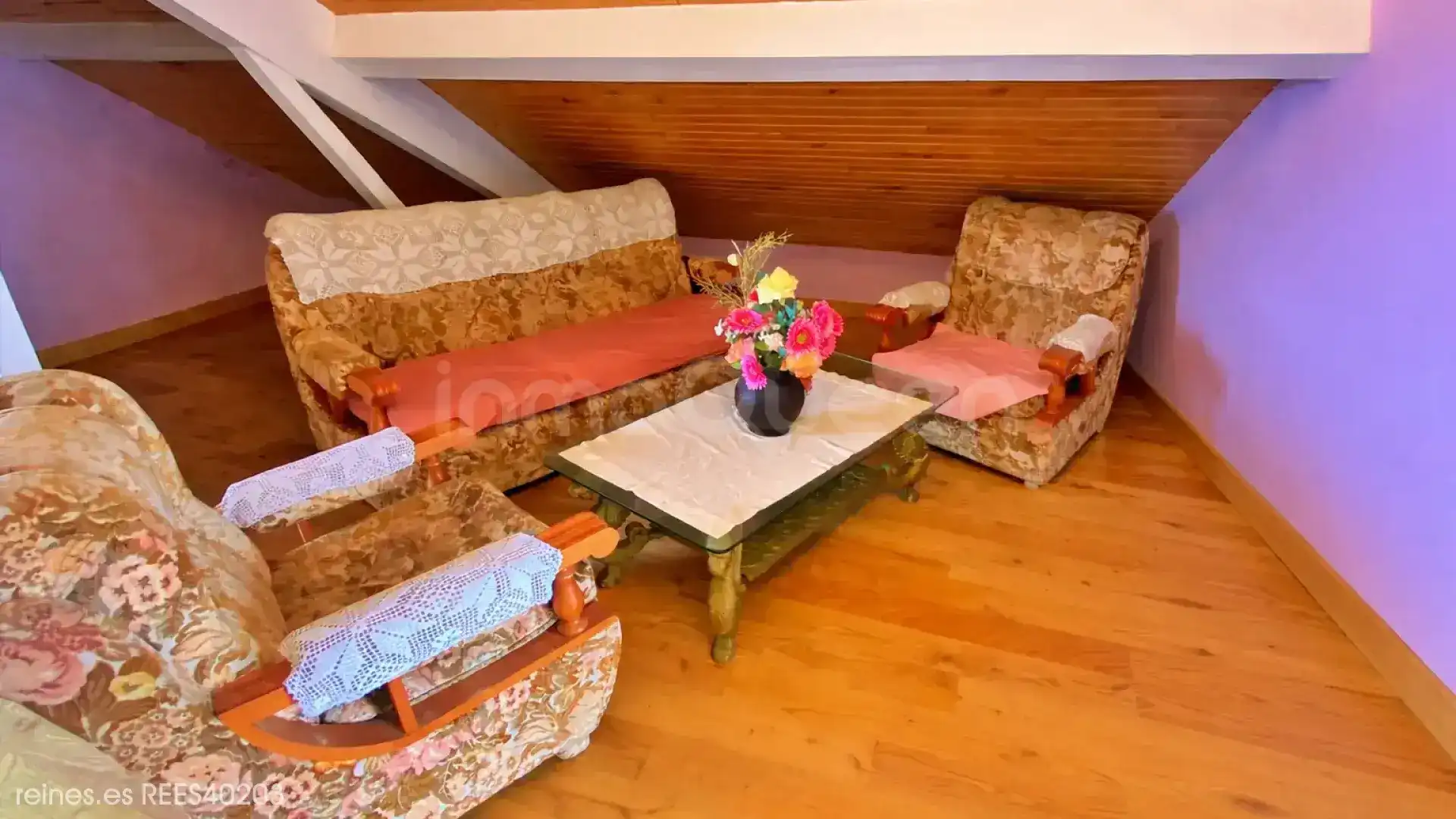 Sala de estar de Casa o chalet en venta en Barreiros con Aire acondicionado, Calefacción y Jardín privado