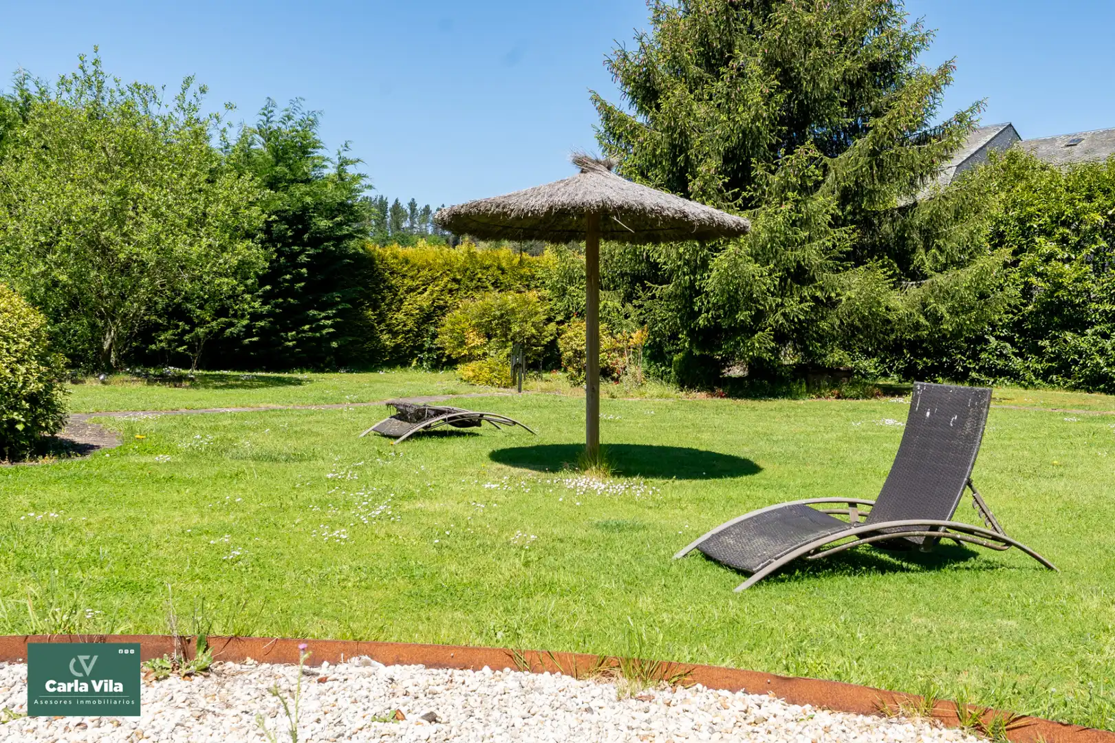 Garden of Houses for sale in Lugo  with Heating, Private garden and Parquet flooring