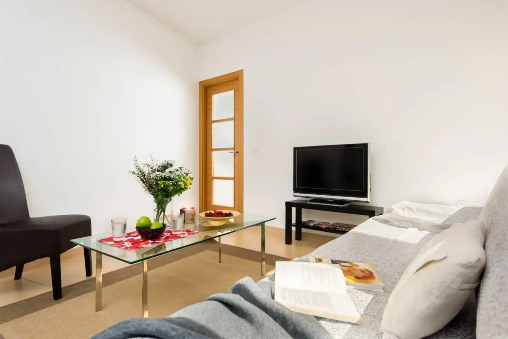 Wohnzimmer von Wohnung zur Miete in  Sevilla Capital mit Klimaanlage