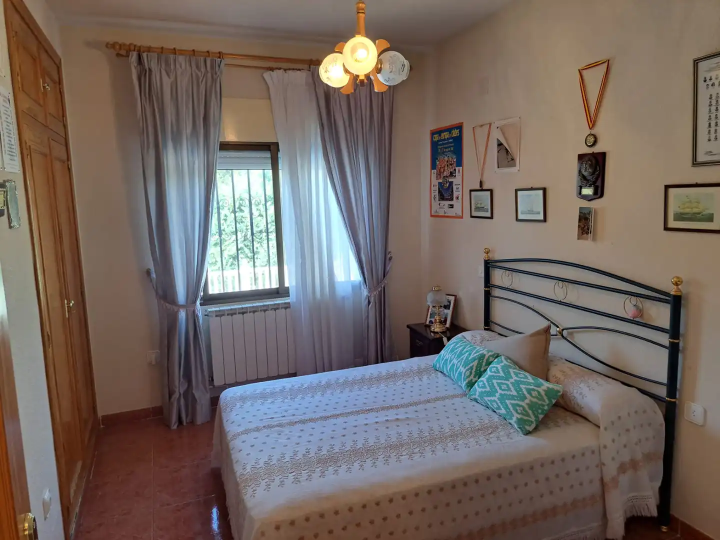 Dormitori de Casa o xalet en venda en Albalate de Zorita amb Calefacció, Jardí privat i Terrassa