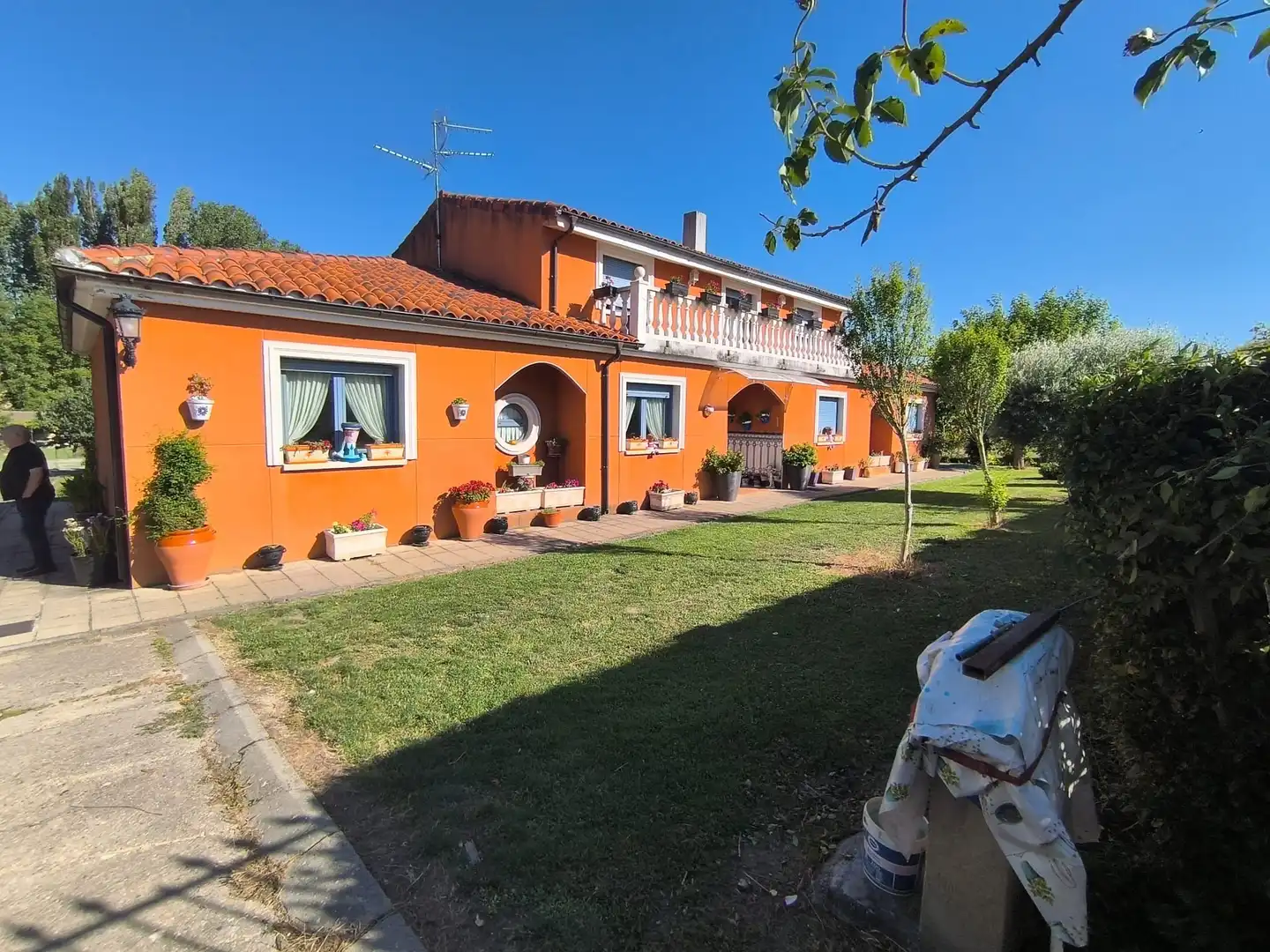 Garden of Houses for sale in Fresno de Río Tirón  with Heating, Private garden and Terrace