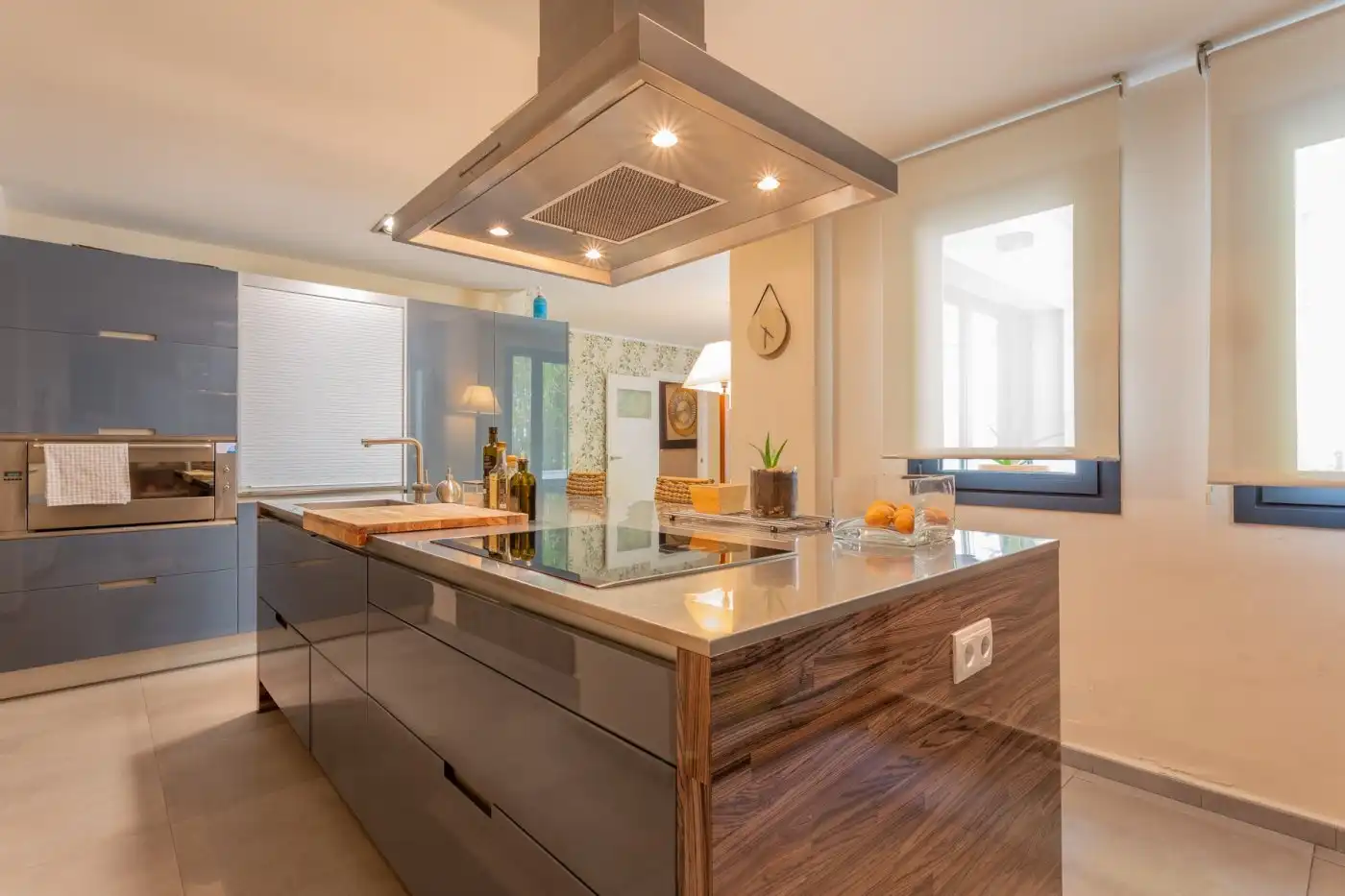 Cocina de Casa o chalet en venta en Granada con Aire acondicionado, Calefacción y Terraza