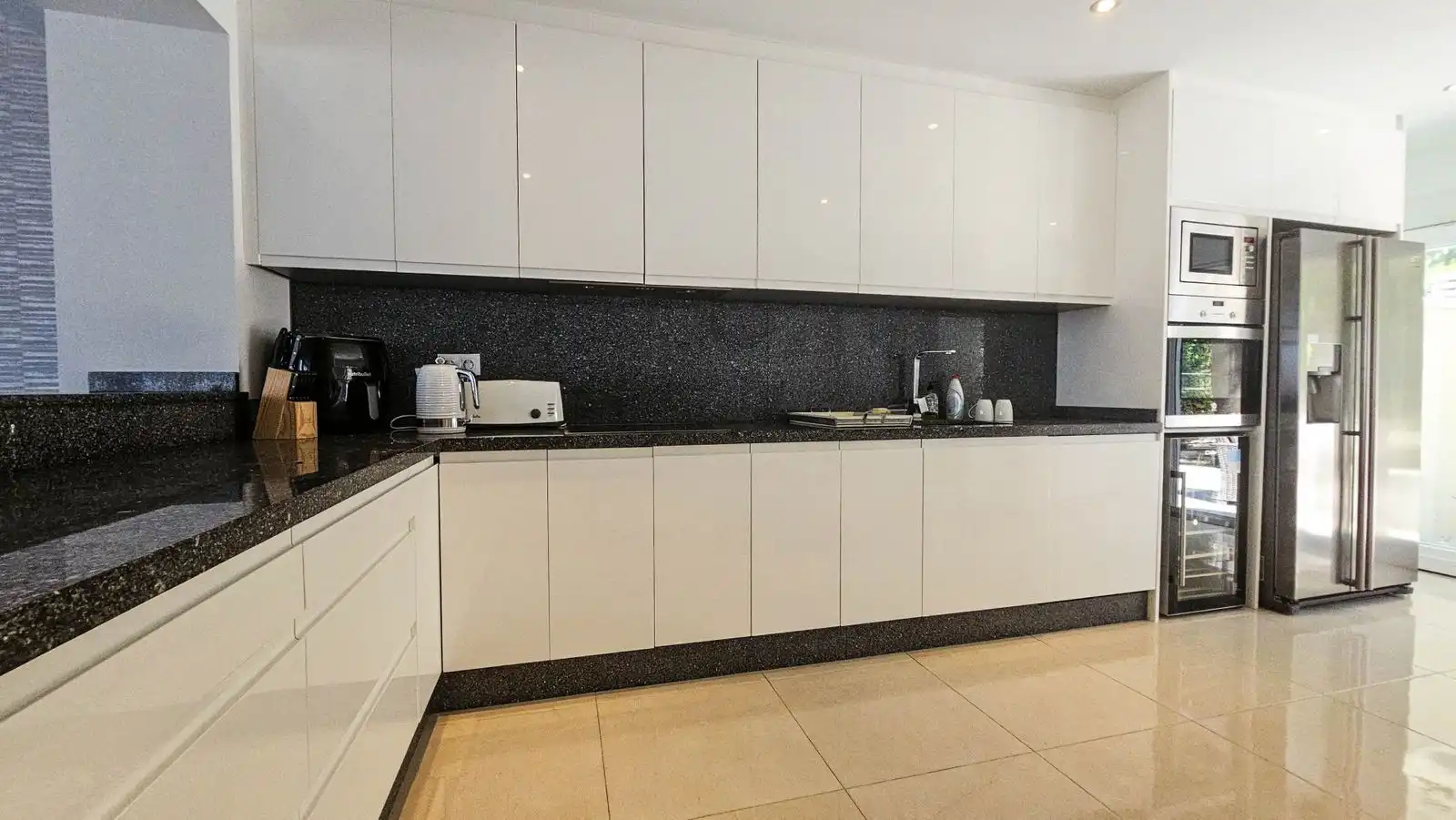 Cocina de Casa adosada en venta en Manilva con Aire acondicionado, Piscina y Amueblado