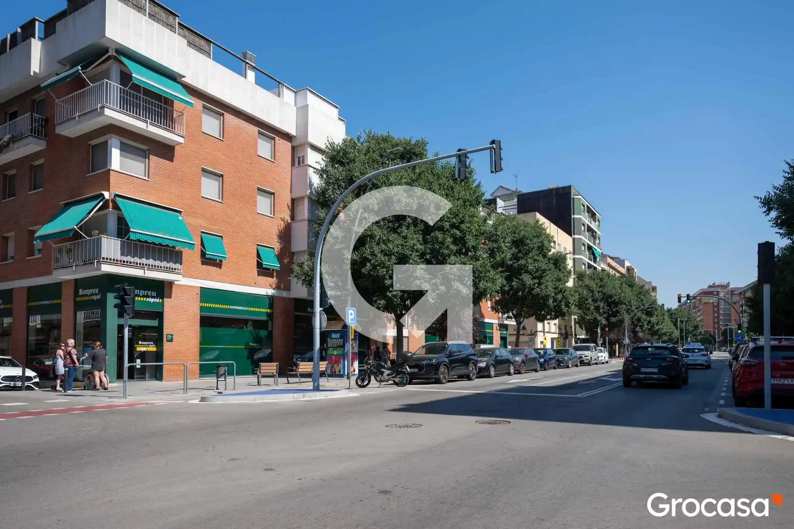 Vista exterior de Dúplex en venta en Granollers con Calefacción, Terraza y Amueblado