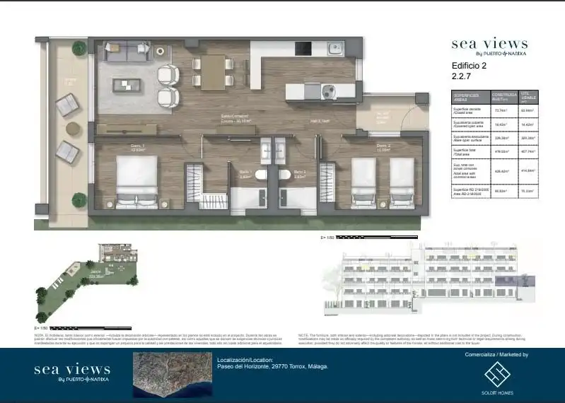 Apartamento en venta en Torrox con Calefacción, Jardín privado y Terraza