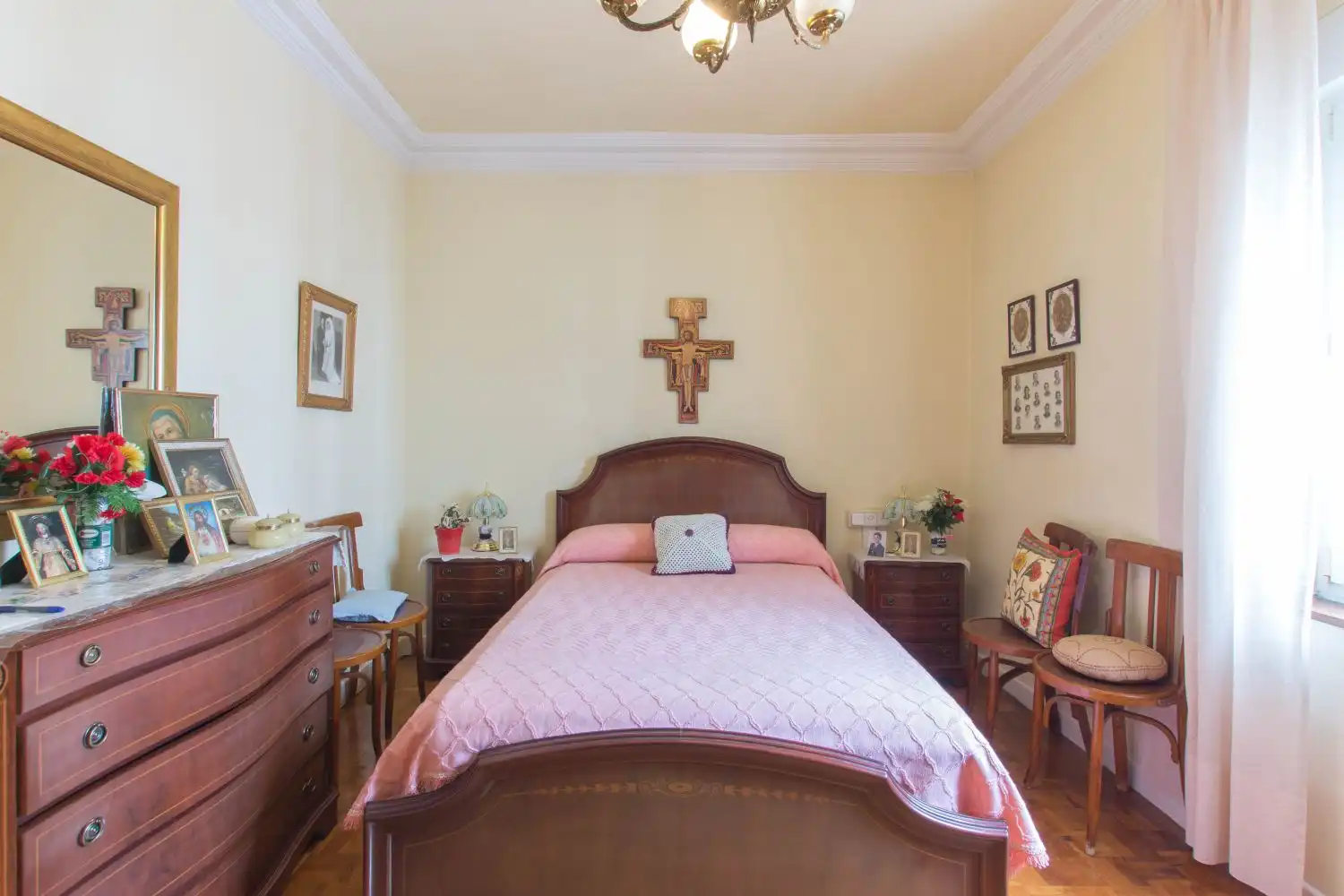 Bedroom of Flat for sale in  Pamplona / Iruña  with Heating and Balcony