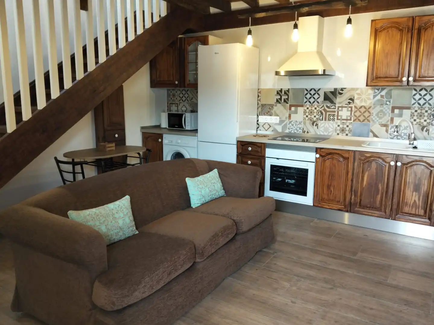 Kitchen of Houses for rent in Fasnia  with Terrace, Furnished and Oven