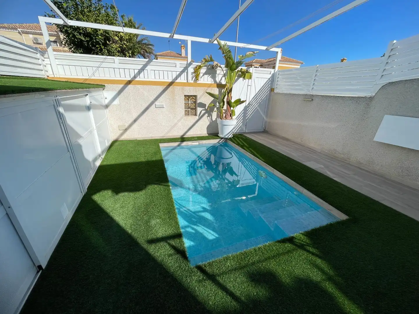 Piscina de Dúplex en venda en Pilar de la Horadada amb Aire condicionat, Piscina i Moblat
