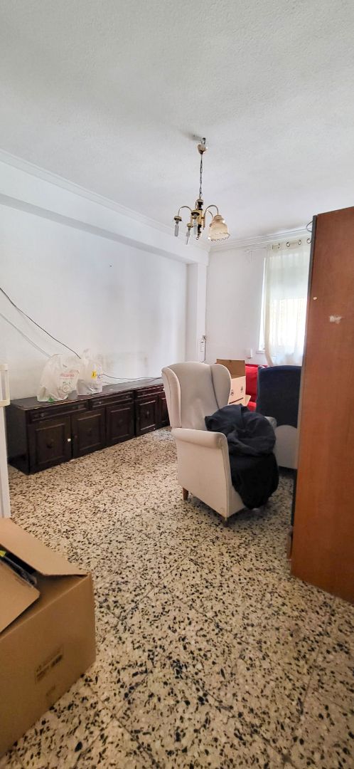 Sala d'estar de Pis en venda en  Madrid Capital amb Calefacció