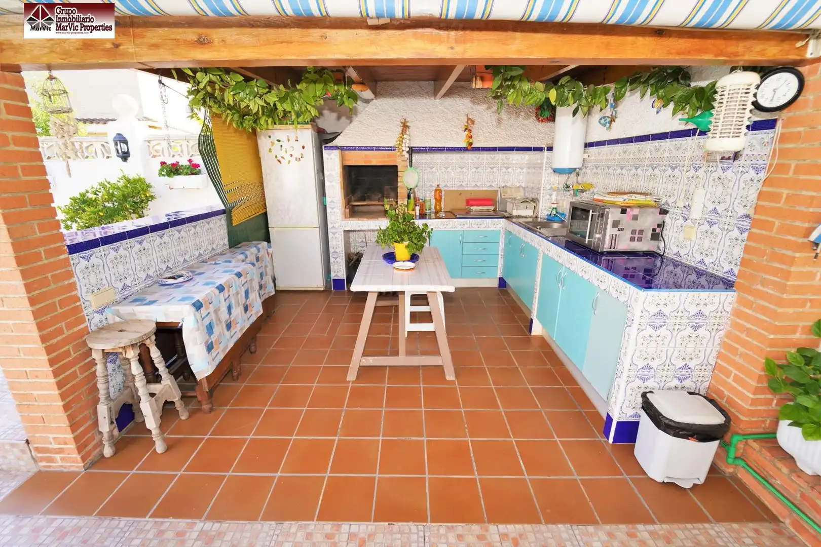 Cocina de Casa o chalet en venta en Benidorm con Calefacción, Jardín privado y Terraza